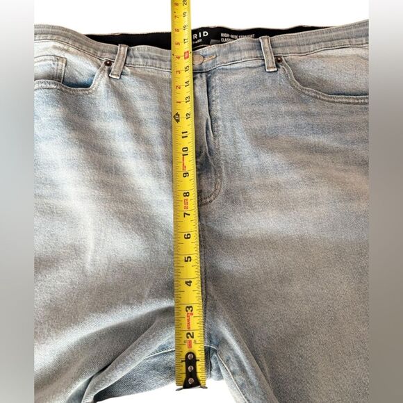 Torrid High Rise Straight Classic Denim Jeans Womens Plus Size 24 Short New - Picture 7 of 8